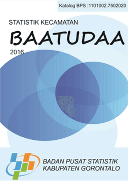 Statistik Daerah Batudaa 2016