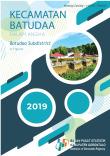 Kecamatan Batudaa Dalam Angka 2019