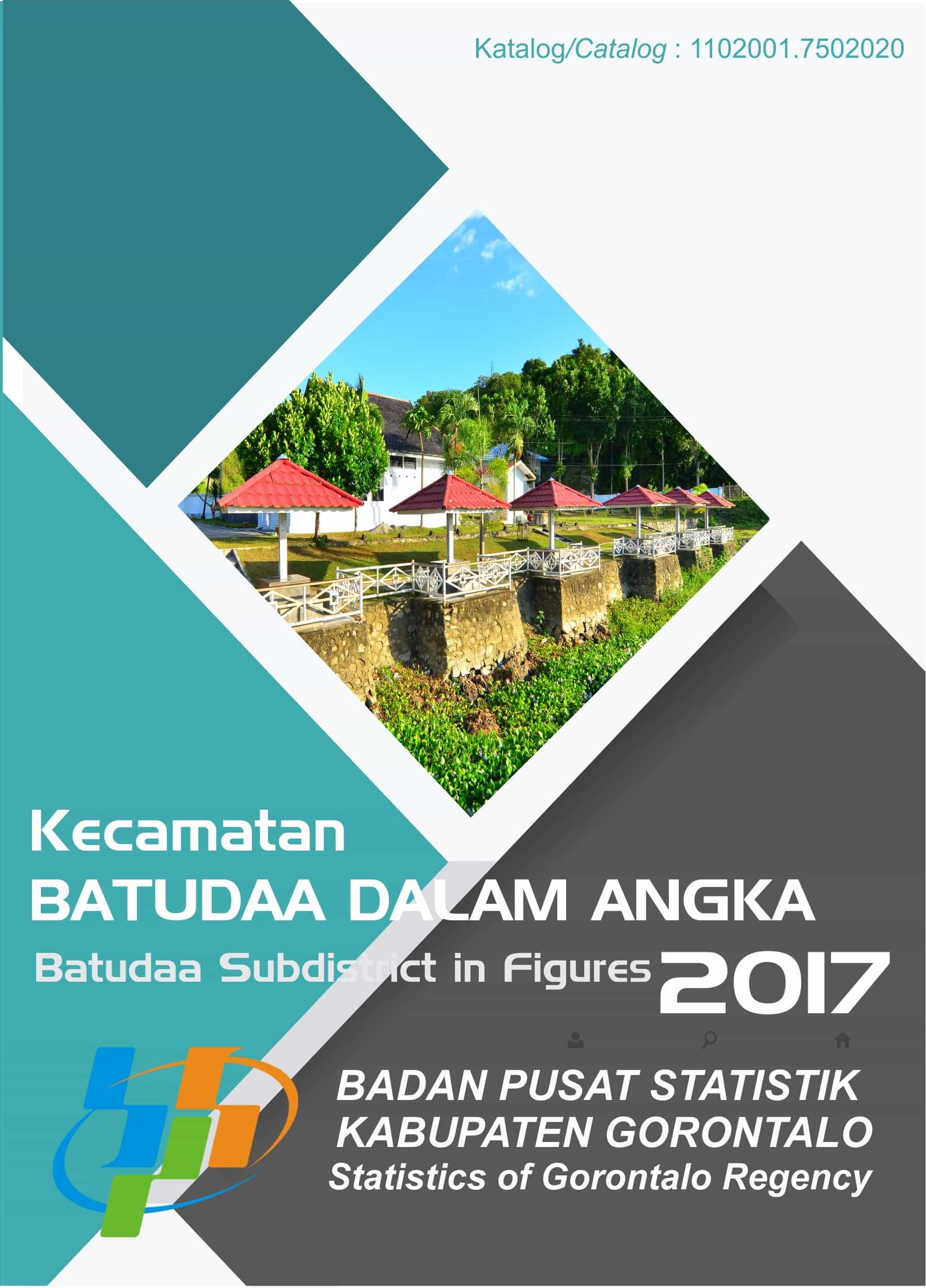 Kecamatan Batudaa Dalam Angka 2017